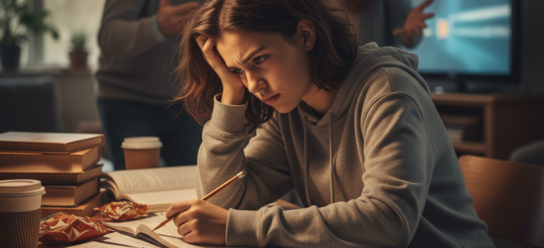 Exploring Academic Stress, Reveals Student Well-Being.